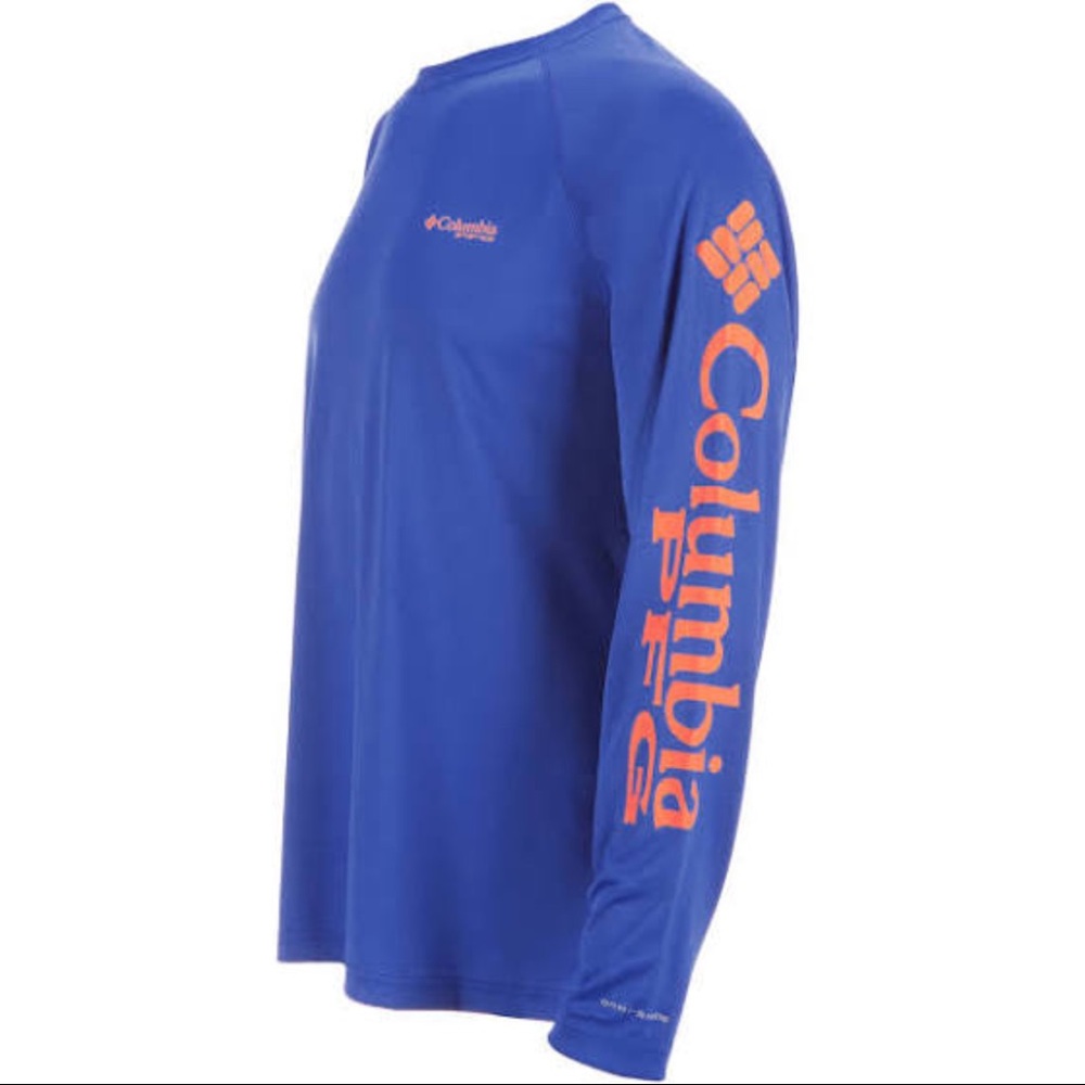 Columbia long sleeved PFG Men’s Blue
